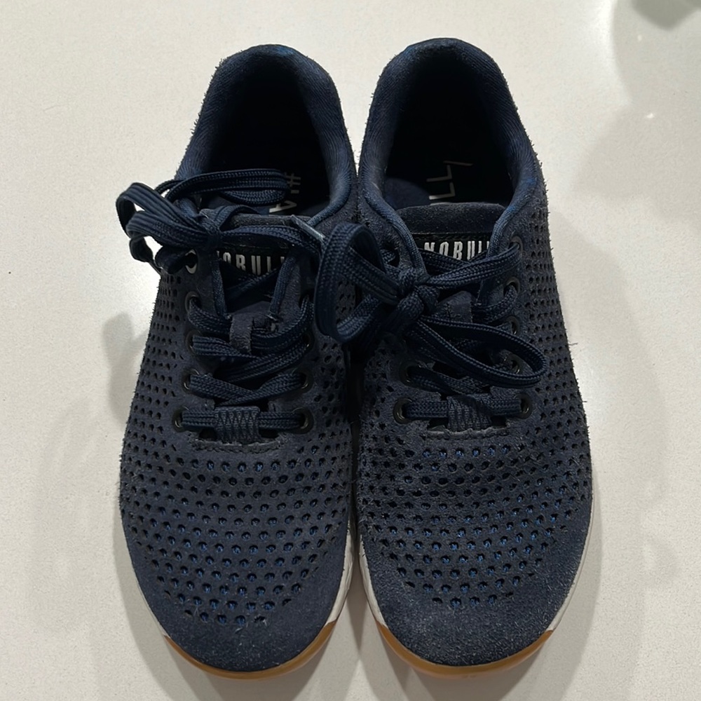 Blue suede NoBull shoe size 6.5
